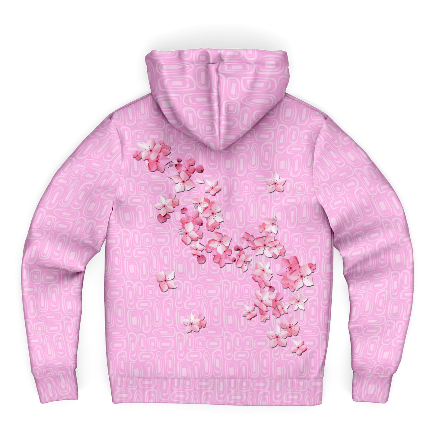 Cherry Blossom Bliss Microfleece Ziphoodie