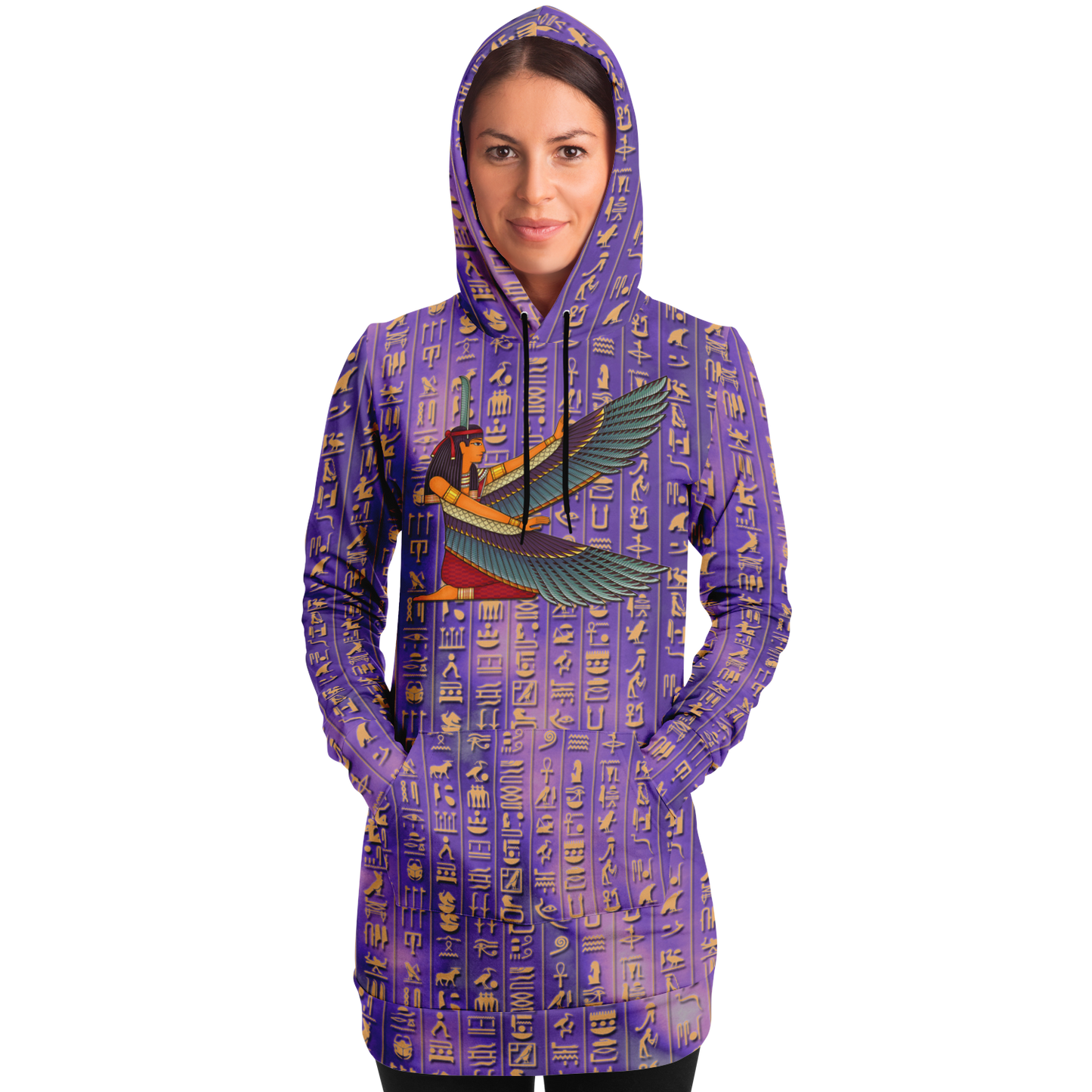 Egyptian Spirit Longline Hoodie