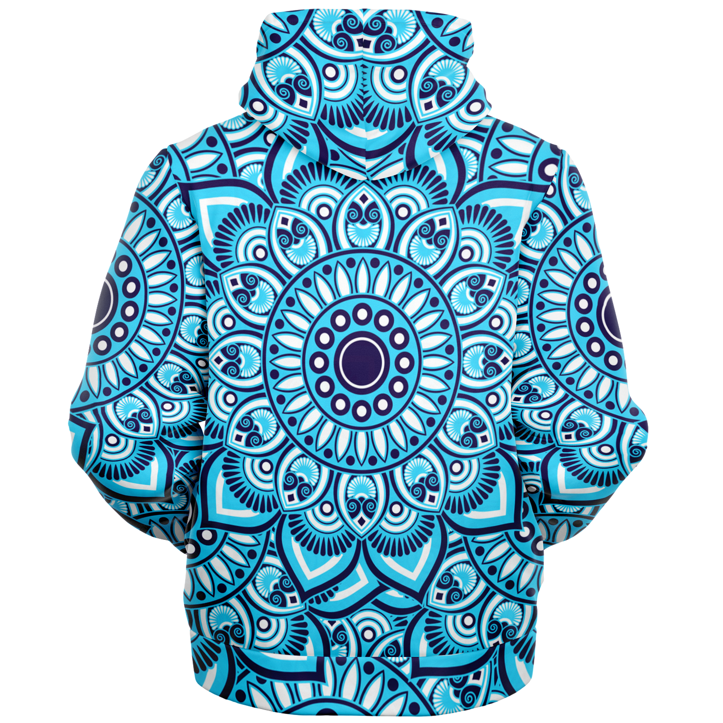 Mandala Magic AOP Microfleece Ziphoodie