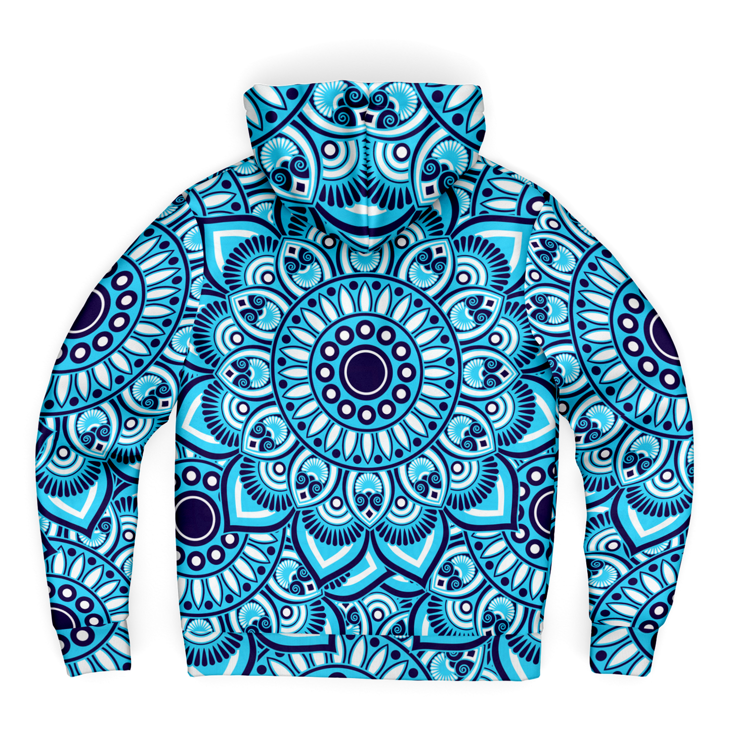 Mandala Magic AOP Microfleece Ziphoodie