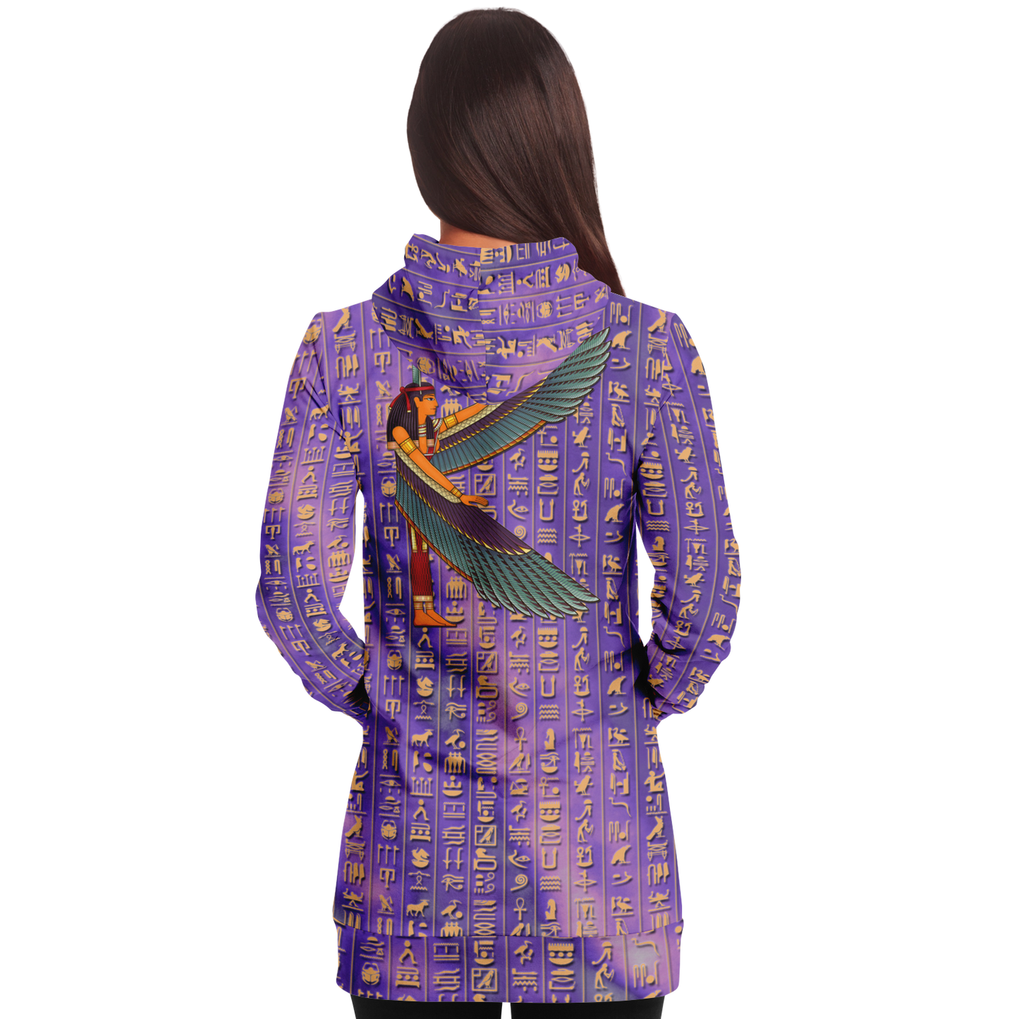 Egyptian Spirit Longline Hoodie